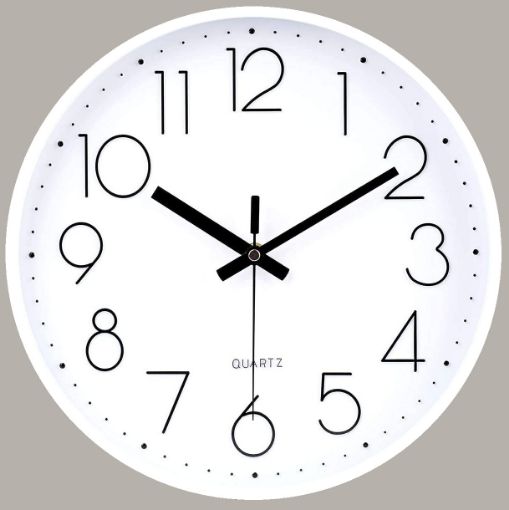 Picture of Modern Stylish Non Ticking Silent Wall Clock Wall Clock for Home